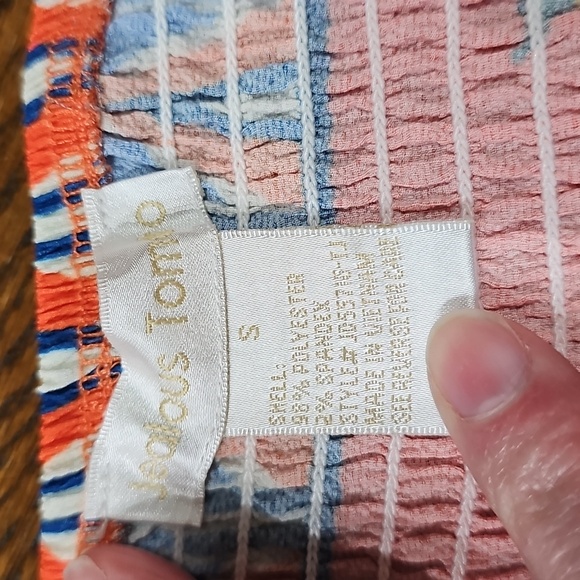 Jealous Tomato Maxi Dress Sm Floral Square Neck Flutter Sleeve Hi/Lo Smocked - Picture 4 of 6